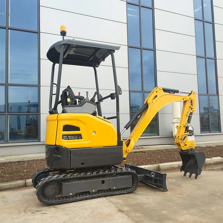 Mini Excavator Landscaping